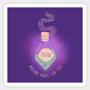 Brewing Magic For you Sticker